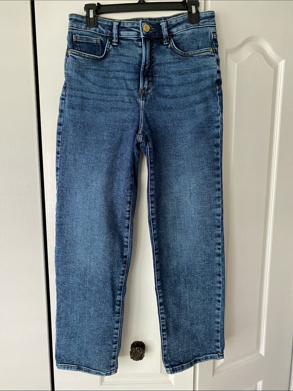 Lauren Conrad High Waist Straight Leg Jeans